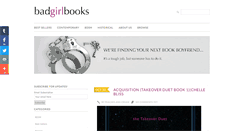 Desktop Screenshot of mybadgirlbooks.com