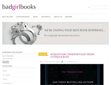Tablet Screenshot of mybadgirlbooks.com